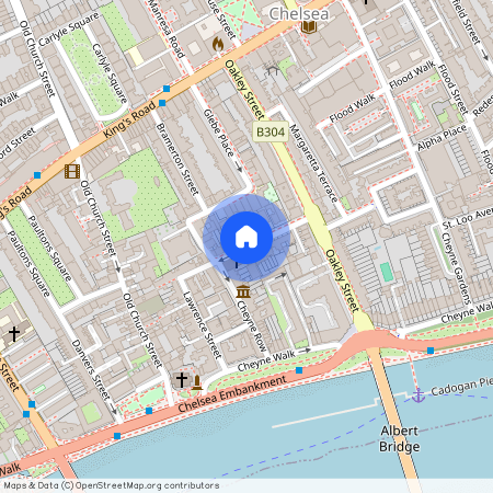 Upper Cheyne Row, London