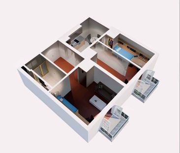 3 Bedroom Apartment - Photo 2