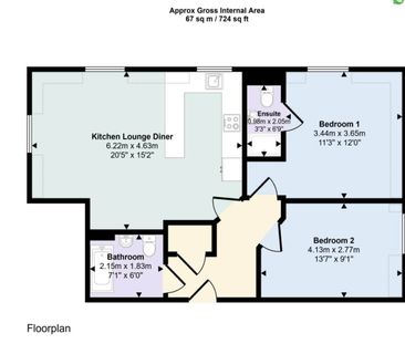 2 bed apartment to rent in Danecourt Road, Parkstone, BH14 - Photo 3