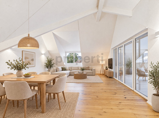 Dachwohnung mit Weitblick - Ihr neues Zuhause im Herzen von Schneisingen - Foto 1
