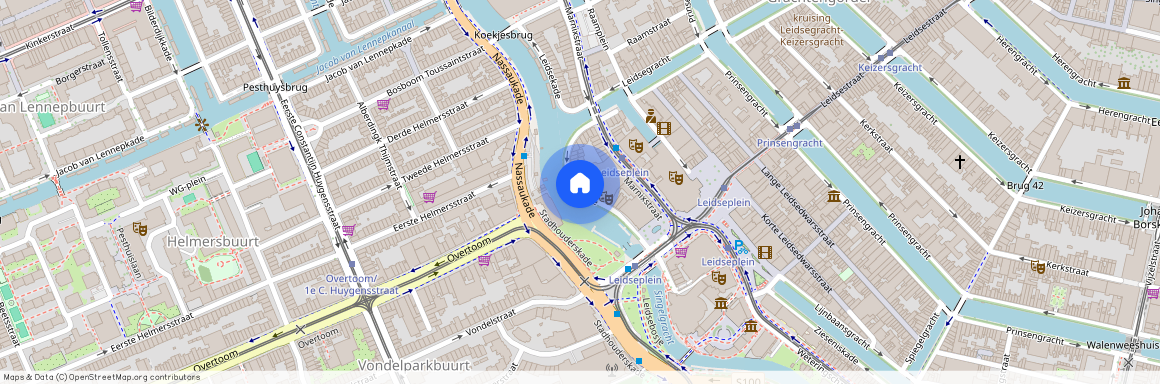 De Weteringschans, 1017 PM, Leidsekade, Amsterdam