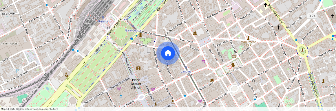 30 Rue des Telliers, 51100 Reims, France