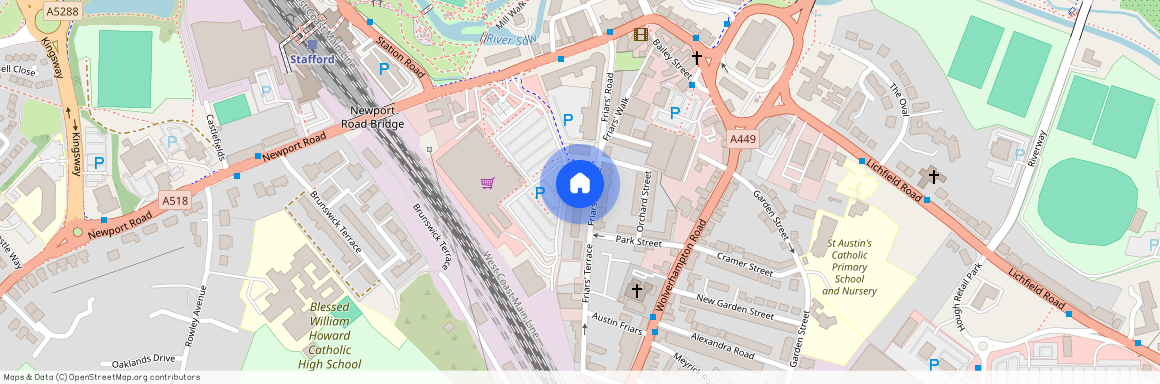 Friars Terrace, Stafford, ST17 4AU