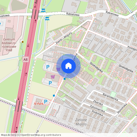 ul. Jurija Gagarina, Muchobór Wielki, Fabryczna, Wrocław, dolnośląskie