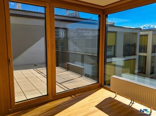 Moderne klimatisierte 3 Zimmer Mietwohnung mit großer Terrasse in bester Lage - Foto 1