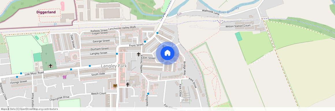 Pine Street, Langley Park, County Durham, DH7