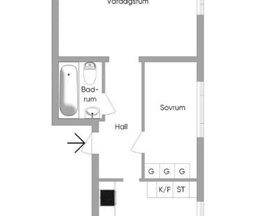 Göteborg - 2rok - 12mån - 14.950kr/mån - Foto 6