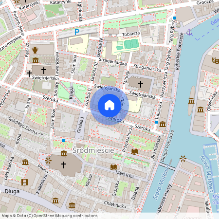 ul. Tandeta, Śródmieście, Gdańsk, pomorskie