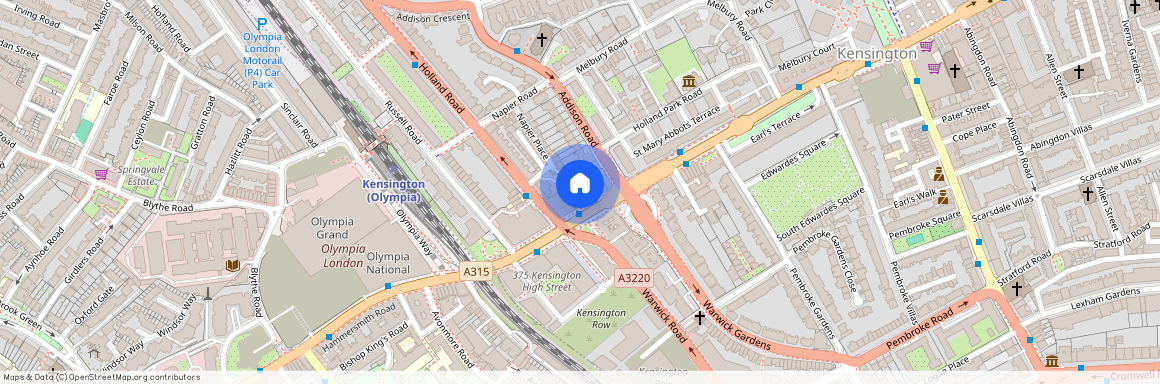 Kenton Court, Kensington High Street, London