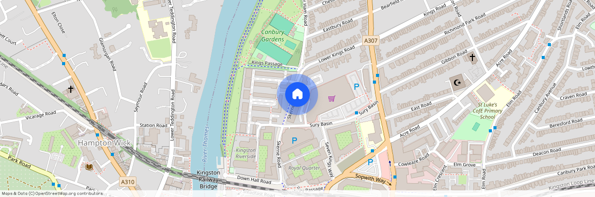 Skerne Walk, Kingston, Kingston upon Thames, KT2