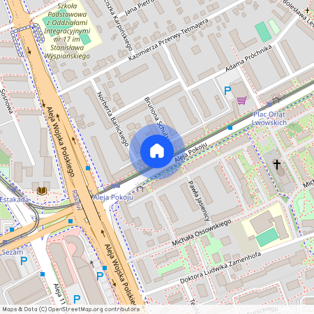 Raków, al. Aleja Pokoju, Częstochowa