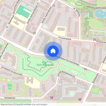 ul. Władysława Korotyńskiego 24, Rakowiec, Ochota, Warszawa, mazowieckie