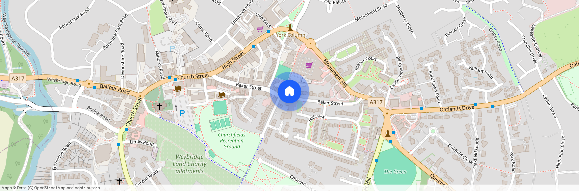 Baker Street, Weybridge KT13