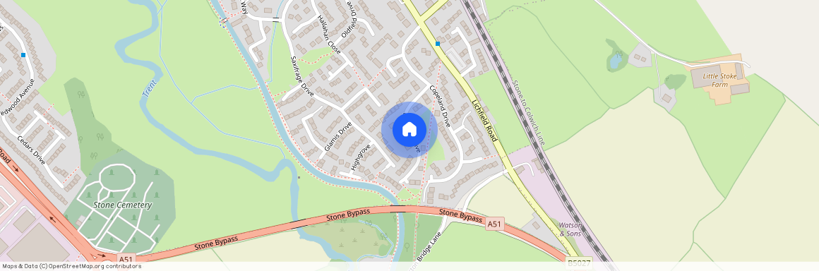 Bakewell Drive, Stone, ST15