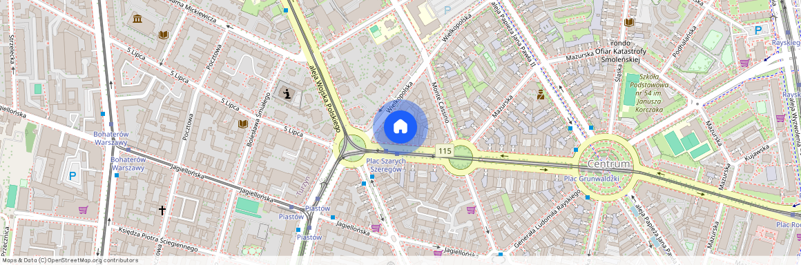 ul. Wielkopolska, Centrum, Śródmieście, Szczecin, zachodniopomorskie