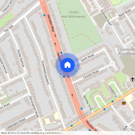 Garth Road, London, NW2