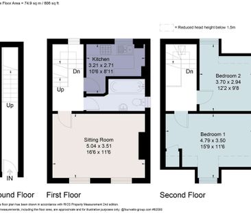 One bedroom unfurnished first floor flat with appliances, convenien... - Photo 6