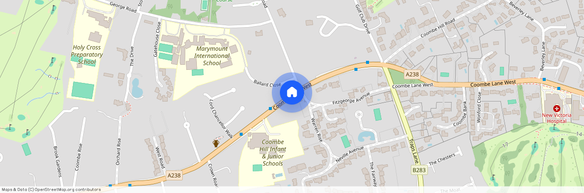 Kingston upon Thames, Coombe Lane West, KT2 7DD, Kingston Upon Thames