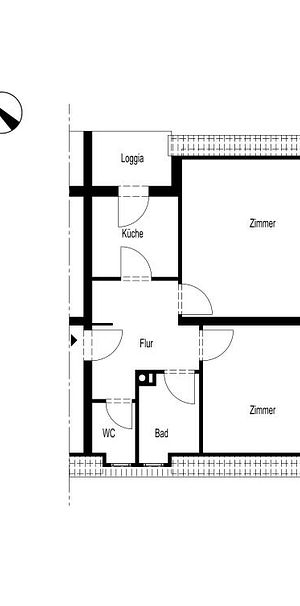 ZWEI-ZIMMER-WOHNUNG MIT BALKON AM DICKENBERG/RATHMECKE - Foto 2