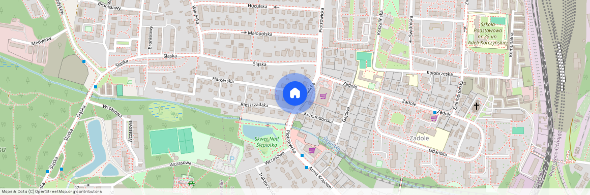 Harcerska 2, Ligota-Panewniki, Katowice, śląskie