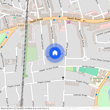 Radnor Gardens, Twickenham, Middlesex, TW1