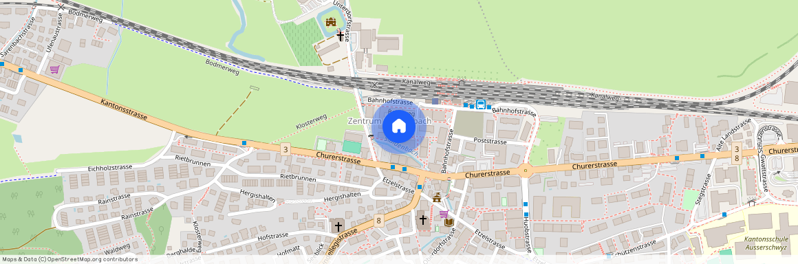 Zentrum Staldenbach 9, 8808 Pfäffikon SZ