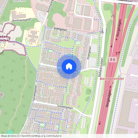 Poetgatan, Hisings Backa