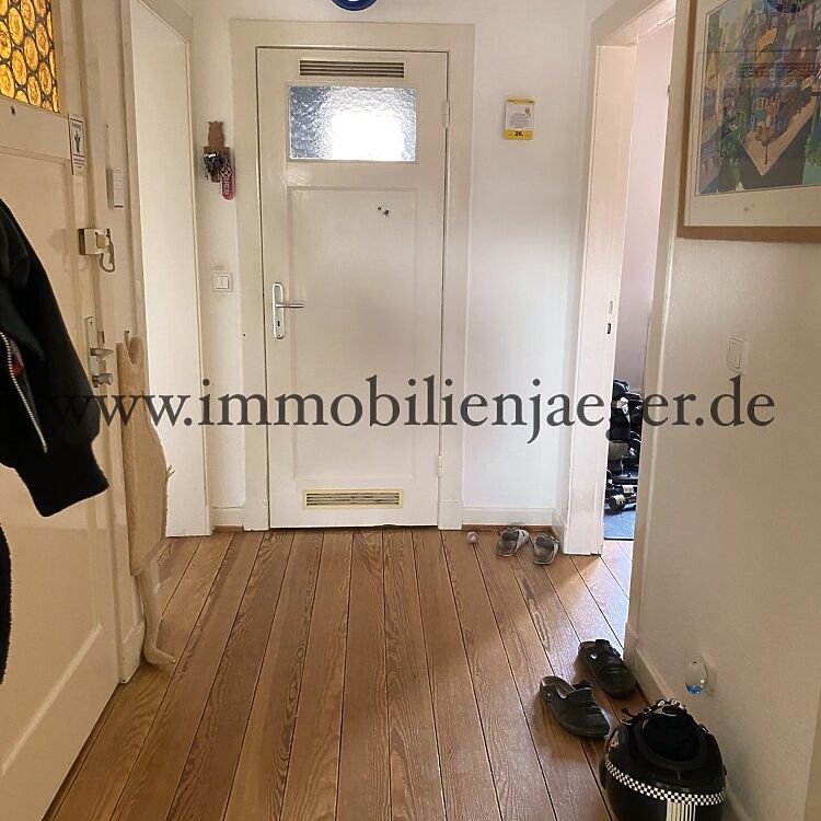 Nh. Schmuggelstieg - großzügige Altbau-Wohnung mit großer Küche, Holzdielen, Schallschutzfenster - Foto 1