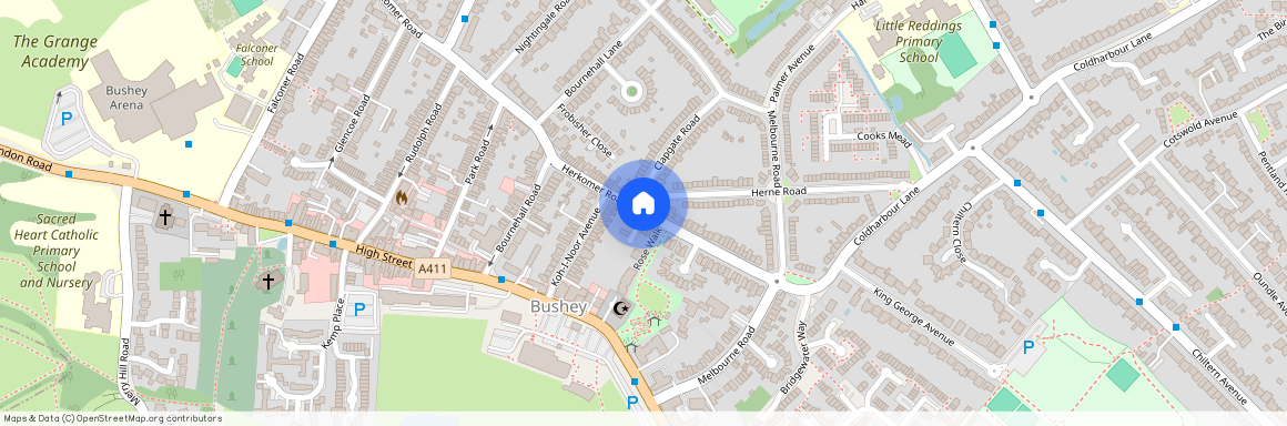 Bournemead, Herkomer Road, Bushey, Hertfordshire, WD23