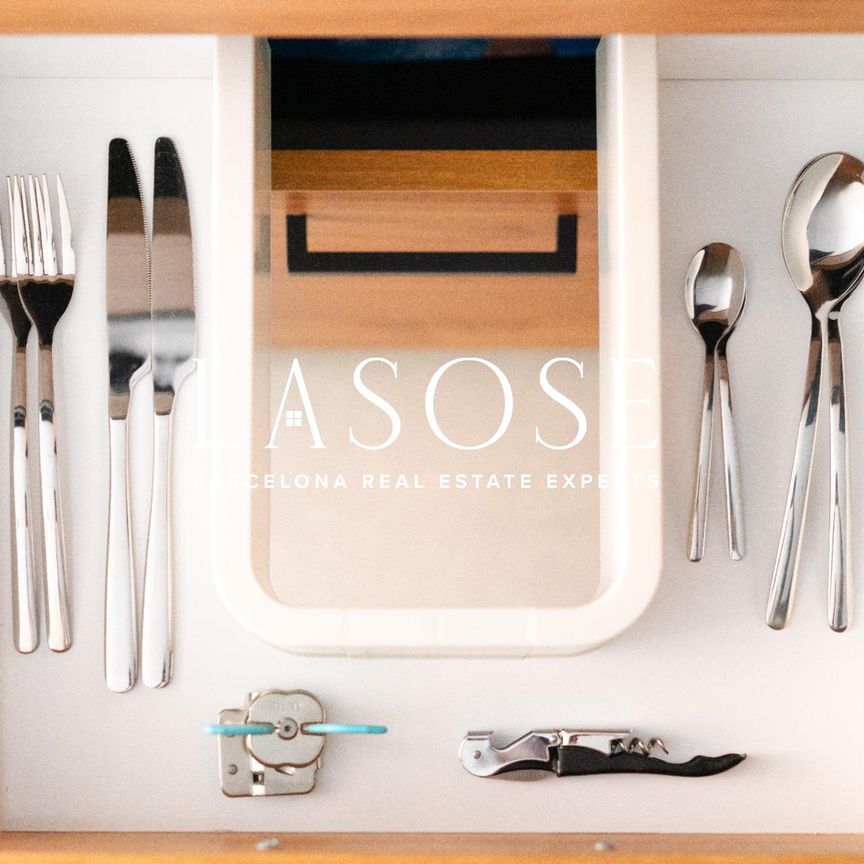 36m² Loft to rent in El Poblenou, Barcelona with terrace - Photo 1