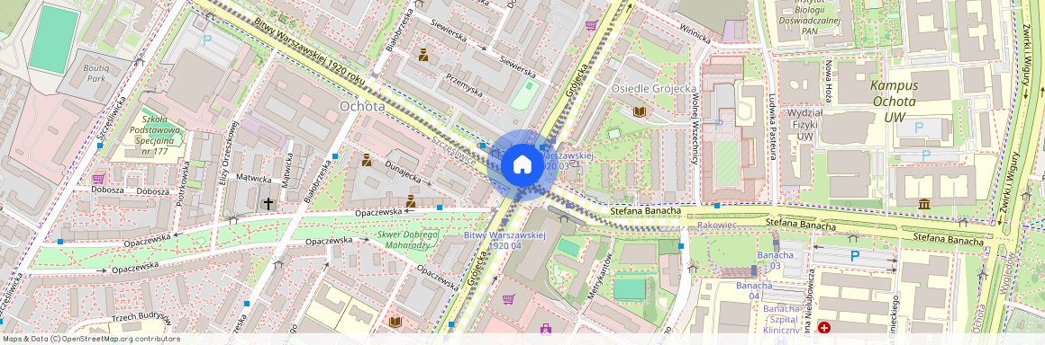 ul. Grójecka, Stara Ochota, Ochota, Warszawa, mazowieckie
