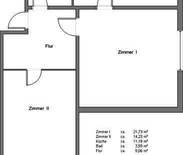 Geräumige 2-Raumwohnung ! - Photo 2