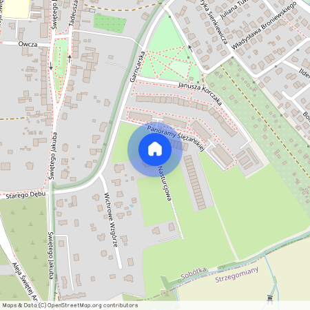 ul. Panoramy Ślężańskiej, Sobótka, Sobótka, wrocławski, dolnośląskie