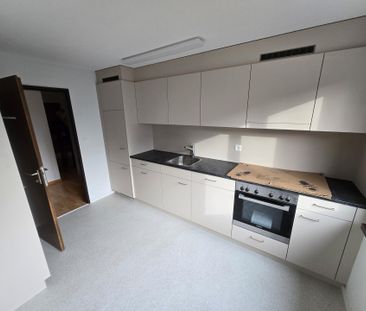 Renovierte 3.5-Zi-Erdgeschoss-Wohnung mit Cheminée und eigener Garage - Foto 4