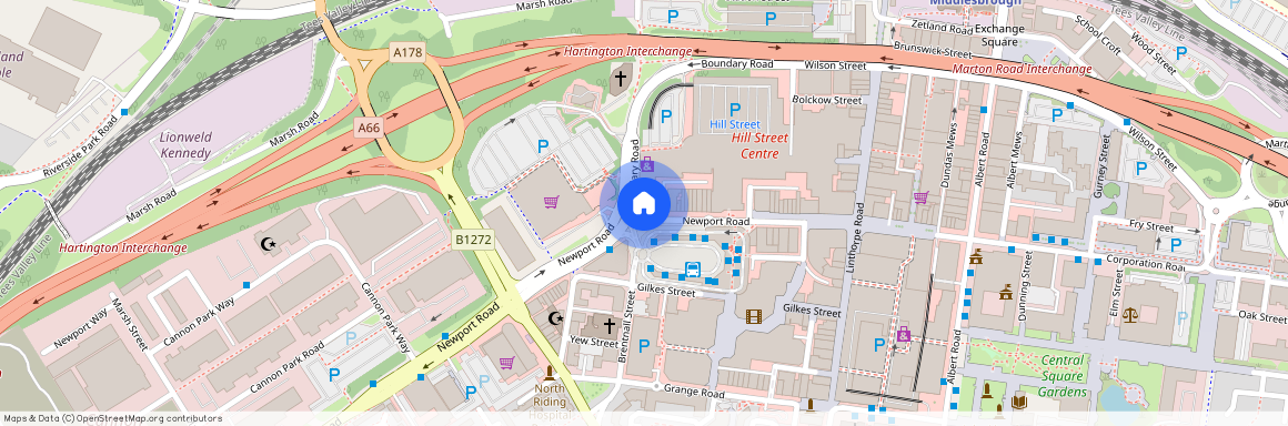 Newport Road, Ayresome, Middlesbrough, Tees Valley, England, TS1 1LA, United Kingdom