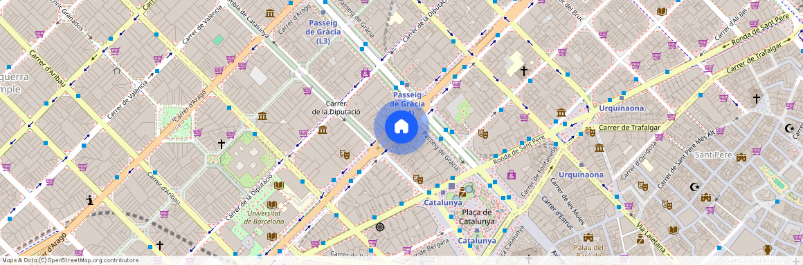 Gran Via de les Corts Catalanes, Barcelona, Catalonia 08007