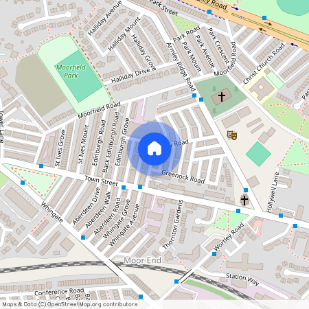 Edinburgh Road, Leeds, West Yorkshire, LS12