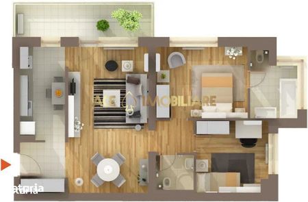 3 Camere de inchiriat | Pipera | Parcare | Centrala | Petfriendly - Fotografie 5