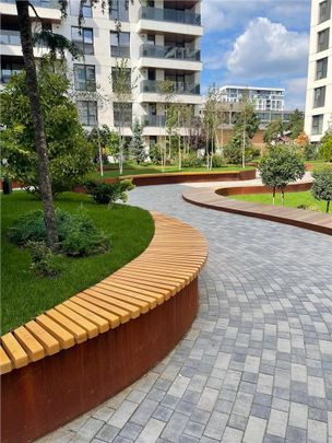 Apartament de inchriat 2 camere,gradina, parcare, Nusco City, NOU - Fotografie 1