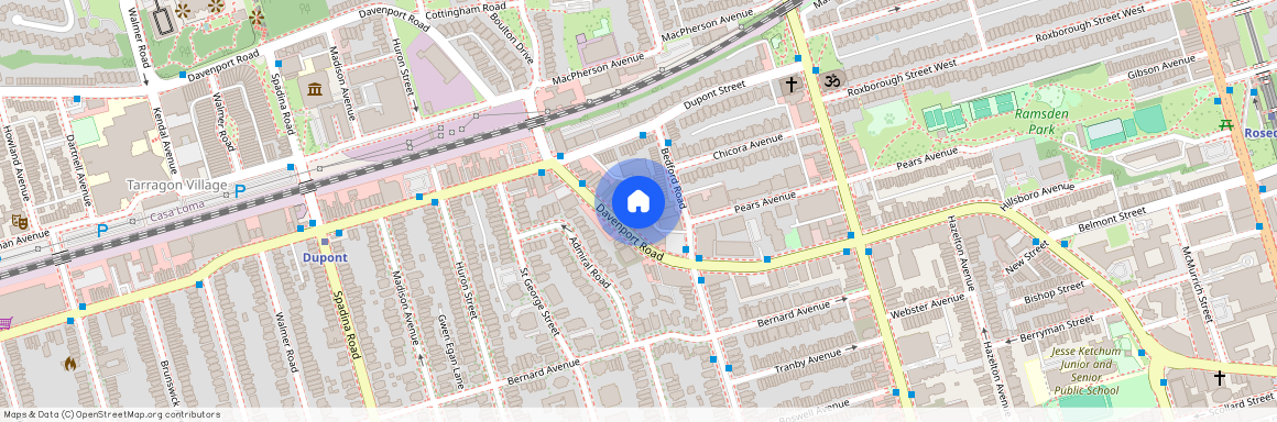 336 Davenport Road (LOWER), Toronto