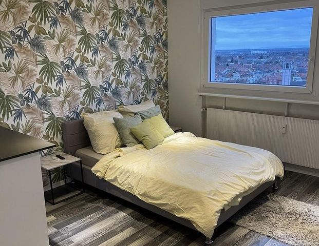 RENOVIERTE VOLLMÖBLIERTE 1 Zimmer WOHNUNG- WESTADT KARLSRUHE - Foto 1