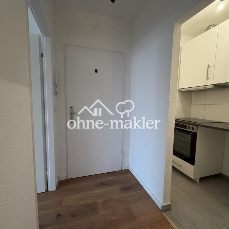 Renovierte 1-Zimmer Wohnung mit EBK & Balkon in der Innenstadt - Photo 1
