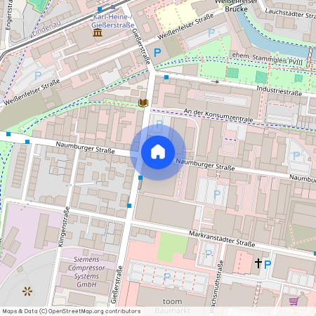 Naumburger Straße, 04229, Naumburger Straße    Leipzig-Plagwitz