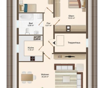 Helle und frisch renovierte Dachgeschosswohnung in zentraler Lage v... - Photo 3