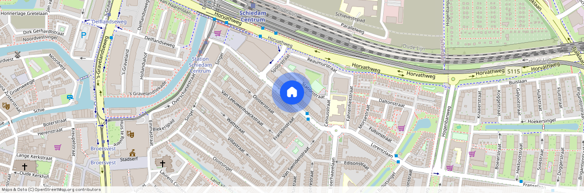 Professor Kamerlingh Onneslaan 120-A2, Stationsbuurt, 3112VK, Schiedam