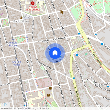 ST ETIENNE BAS FAURIEL/PLACE ST ROCH