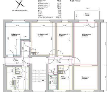 4-Raum-Wohnung im Herzen von Gablenz - Photo 1