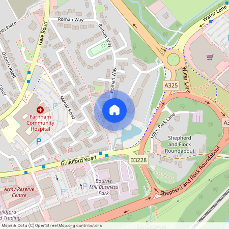 Roman Way, Farnham, Surrey, GU9