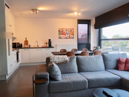 Prachtig energiezuinig appartement met twee slaapkamers, terras en garage! - Foto 5