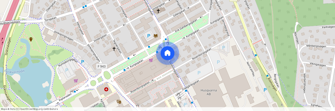Kungsgatan, Huskvarna